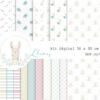 Lhamas - Kit papel digital