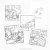 Livro de colorir - easy and bold - Cozy Friends - Imagem 5
