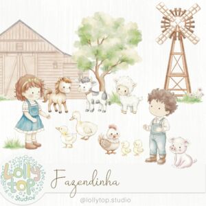 Coleção Fazendinha - Ilustrações