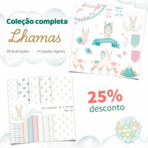 Coleção completa: Lhamas