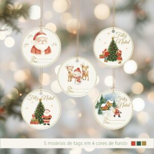 Tag de Natal | Lollytop Studio®