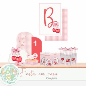Printables: Festa em casa! Cerejinha