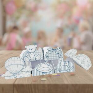 Forminhas para Doces - Toile de Jouy