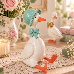 Gansinho Decorativo Lollytop - Touquinha sentado