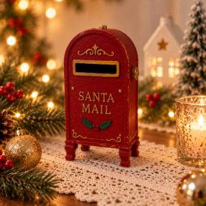 Caixa de Correio Vintage Decorativo Lollytop - Natal na Vila